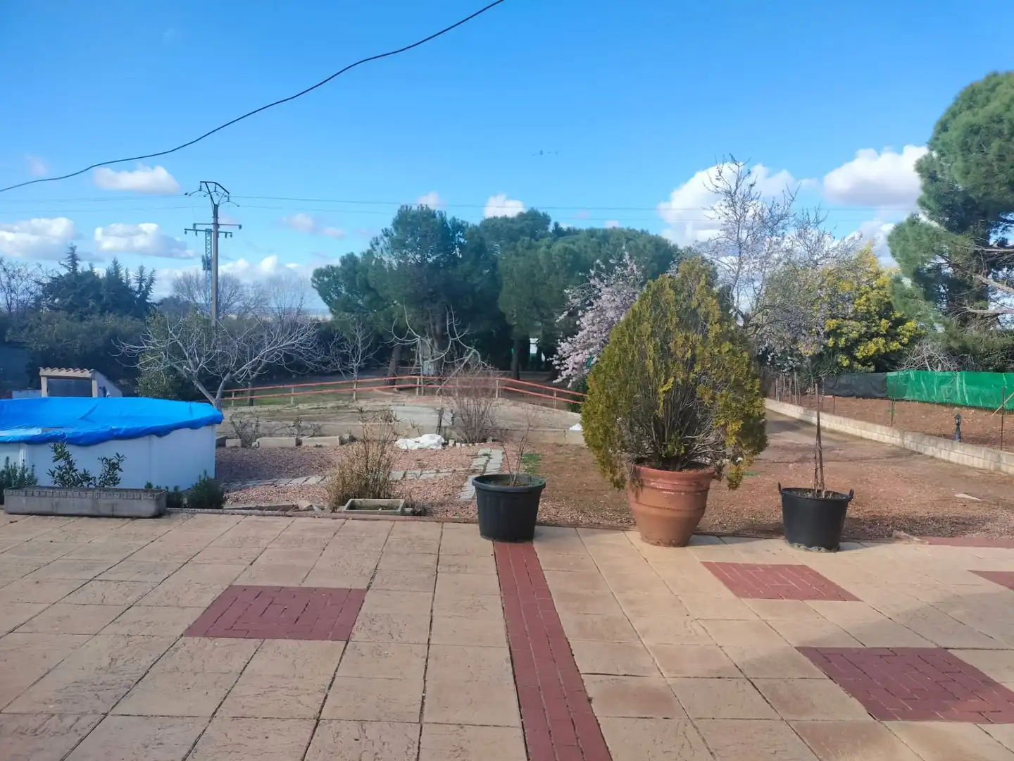 Garten von Haus oder Chalet zum Verkauf in Almodóvar del Campo mit Heizung, Terrasse und Abstellraum