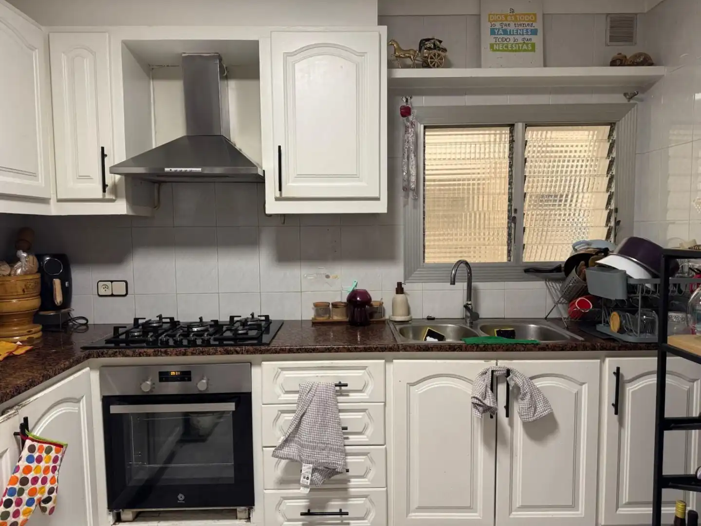 Cocina de Dúplex en venta en Les Franqueses del Vallès con Calefacción, Parquet y Terraza