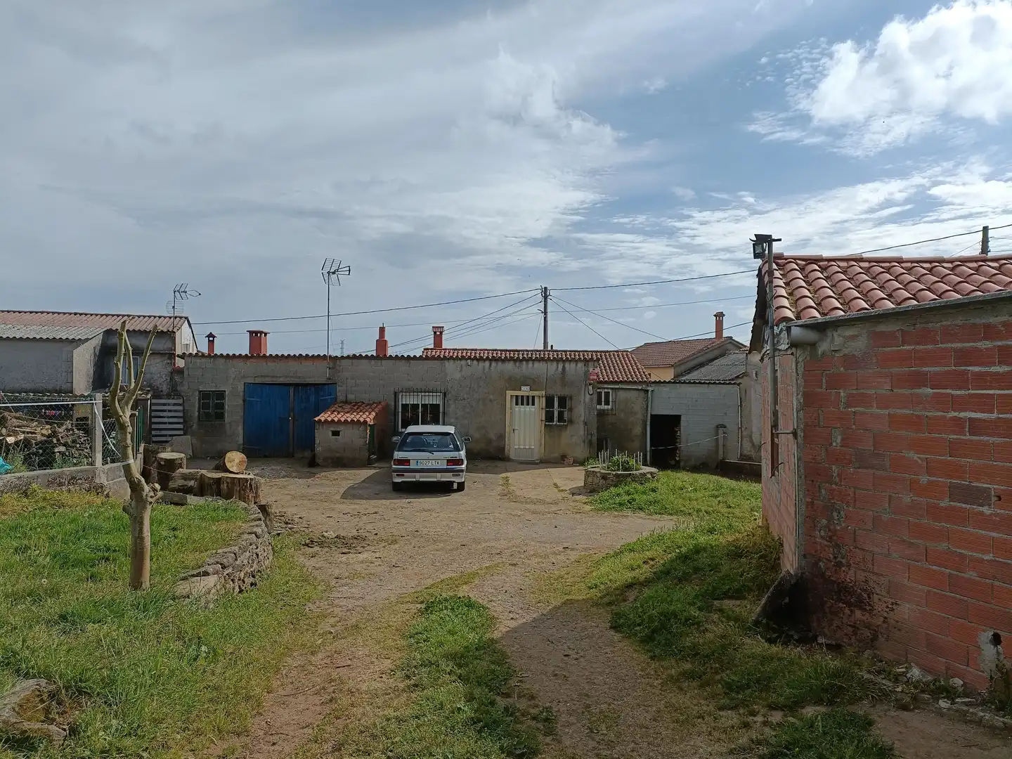 Vista exterior de Casa o chalet en venta en Oza dos Ríos con Jardín privado y Trastero