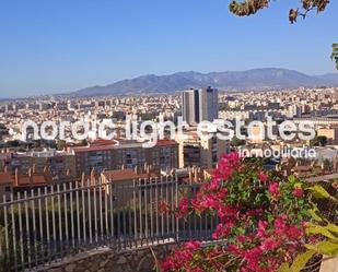 Vista exterior de Casa o xalet en venda en Málaga Capital amb Terrassa i Piscina