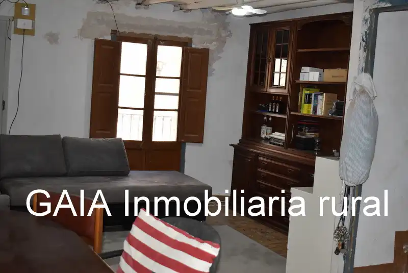 Sala d'estar de Casa adosada en venda en Maella