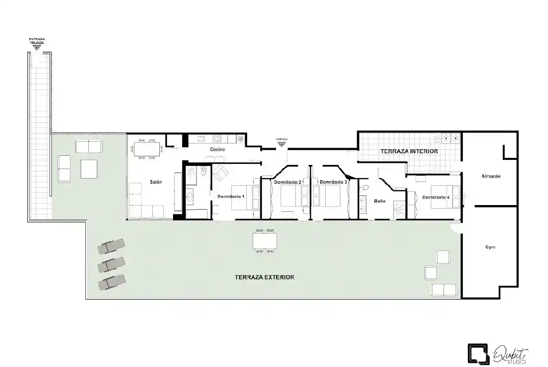 Flat for sale in El Rosario