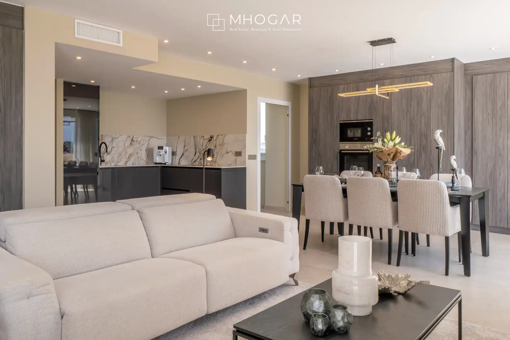 Sala de estar de Ático en venta en Calpe / Calp con Aire acondicionado, Calefacción y Terraza