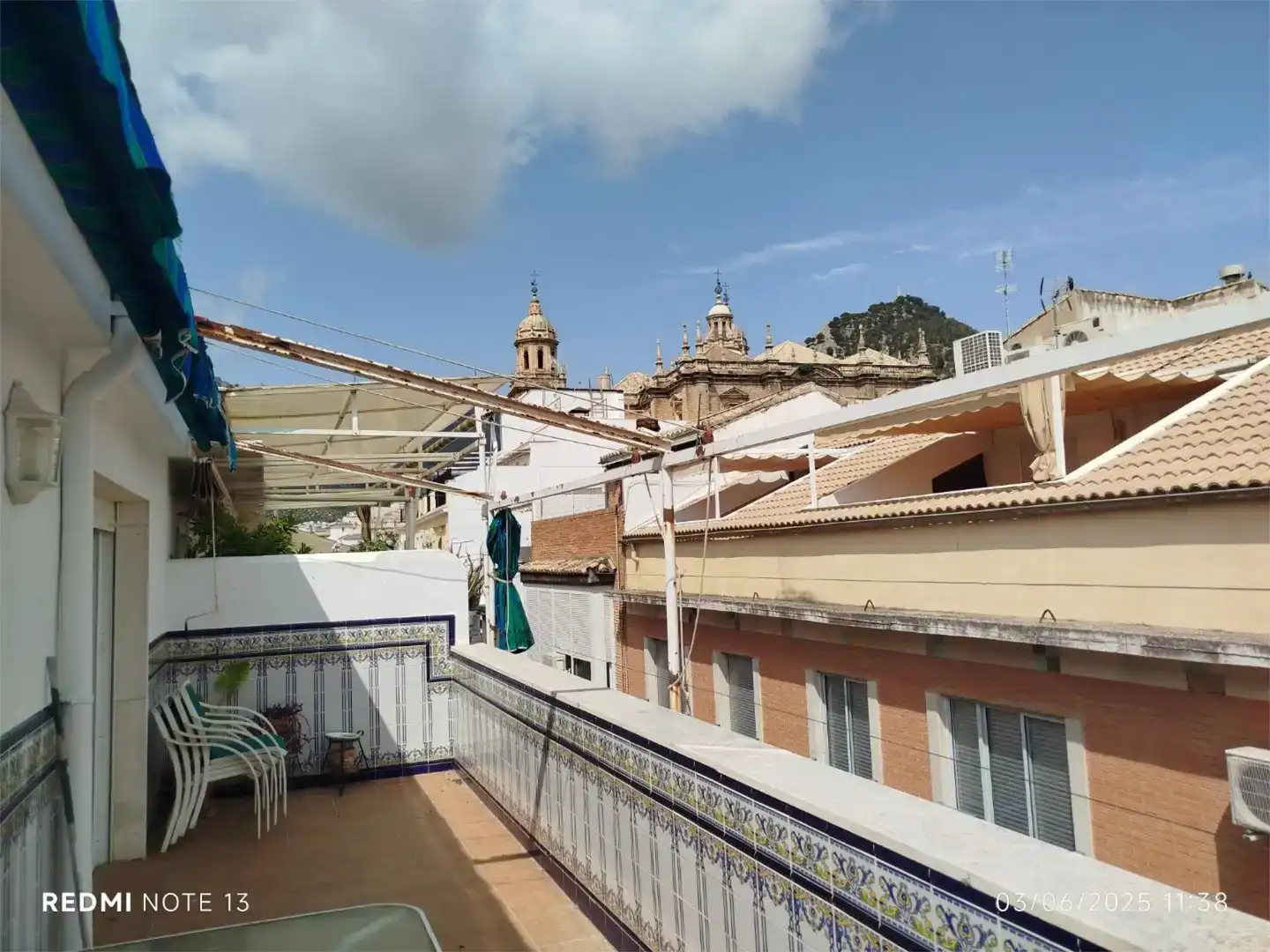 Terrace of Attic for sale in Jaén  with Air Conditioner, Storage room and Furnished