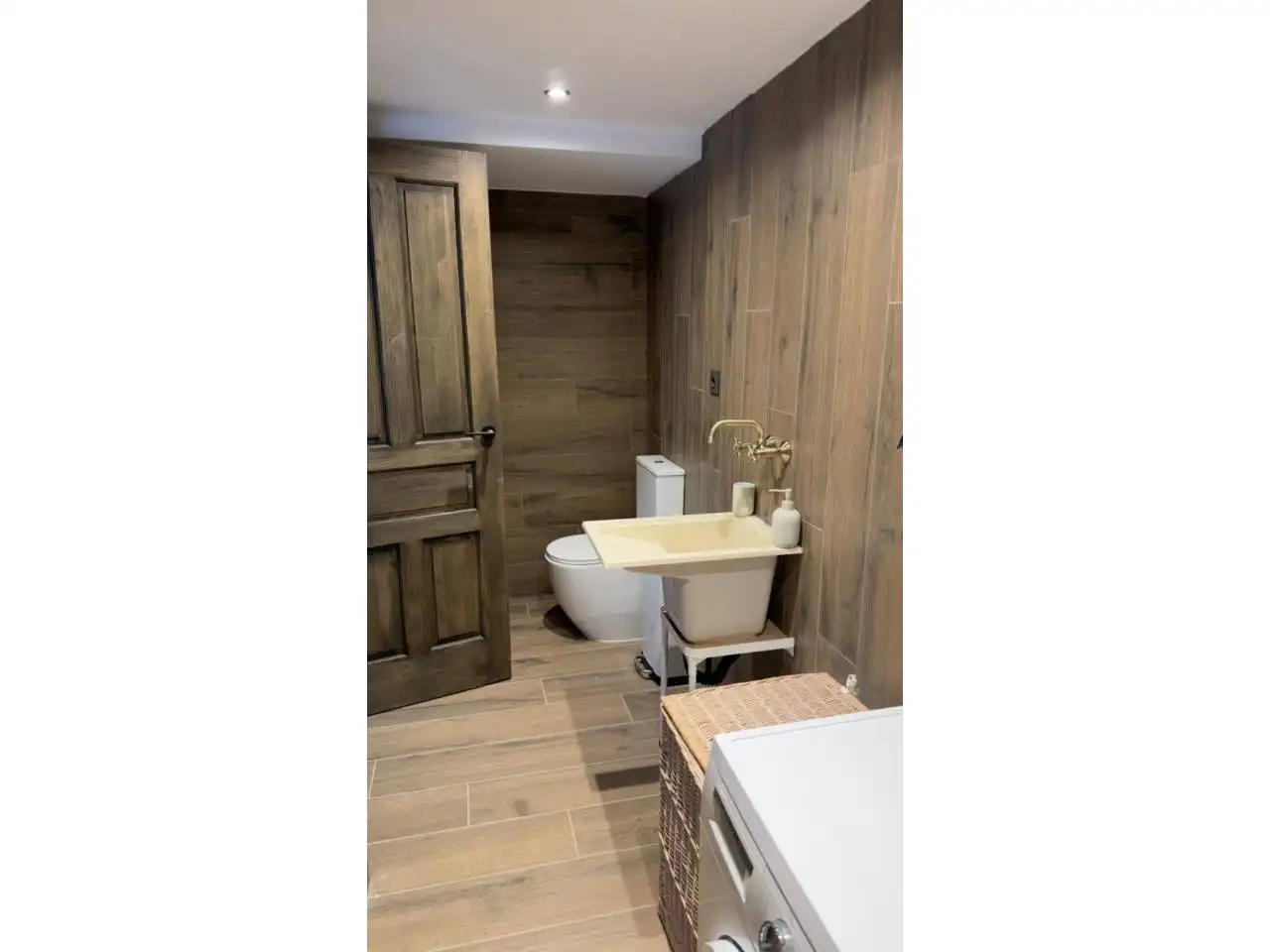 Bathroom of Houses for sale in Montellà i Martinet  with Heating, Private garden and Parquet flooring