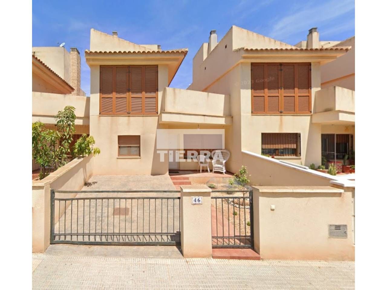 Vista exterior de Casa adosada en venta en Cartagena con Terraza