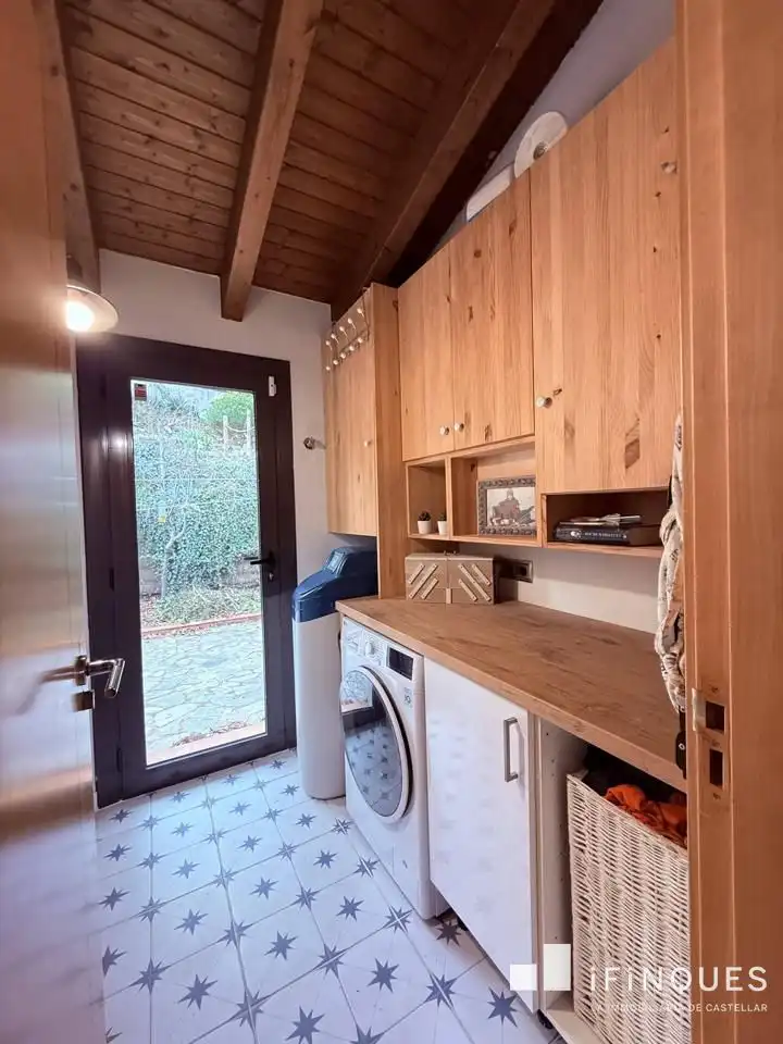 Kitchen of Houses for sale in Castellar del Vallès  with Air Conditioner, Heating and Private garden