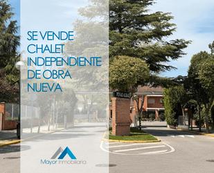 Exterior view of House or chalet for sale in Villalbilla  with Air Conditioner, Heating and Parquet flooring