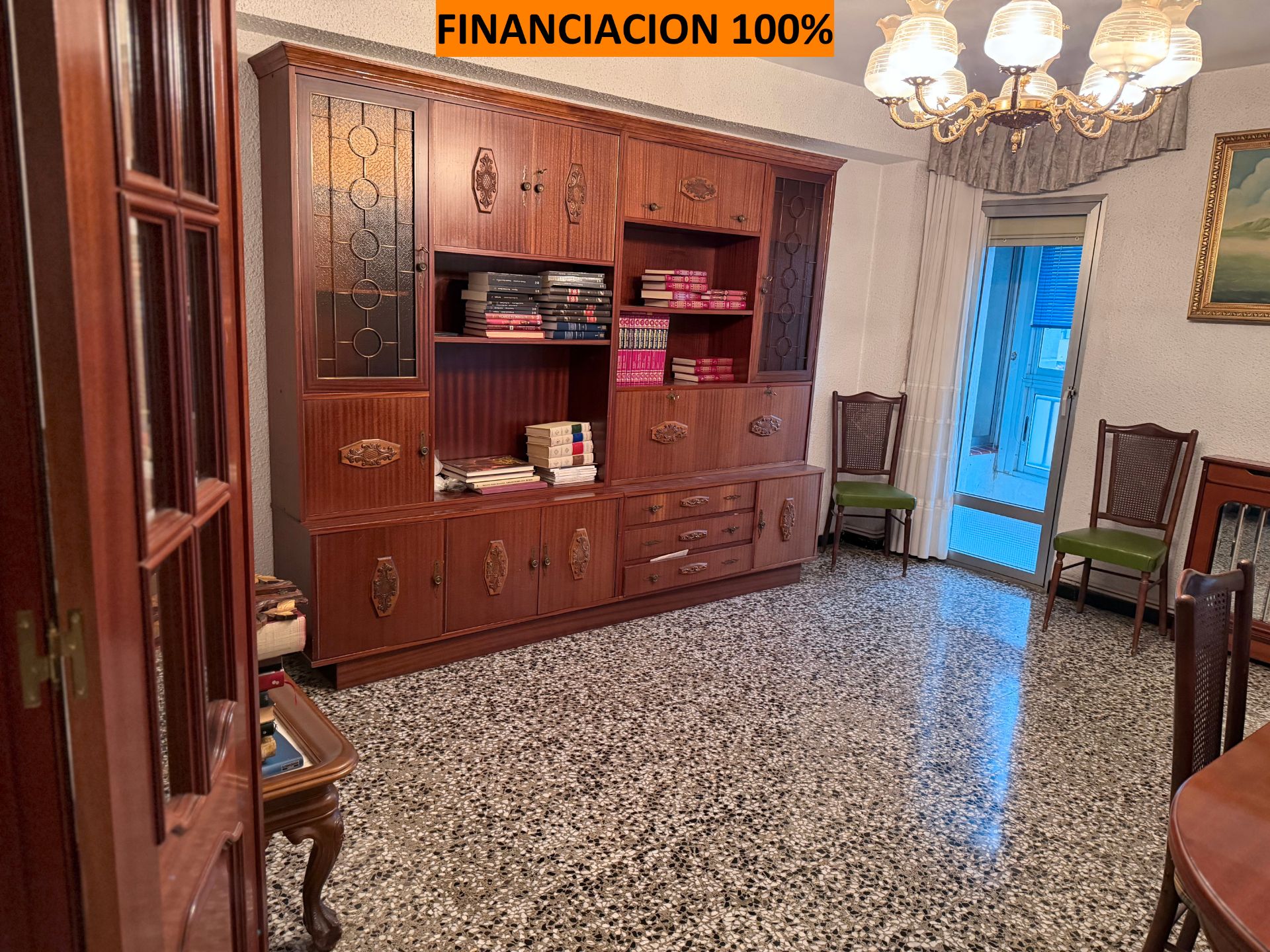 Sala de estar de Piso en venta en  Zaragoza Capital con Aire acondicionado, Calefacción y Terraza