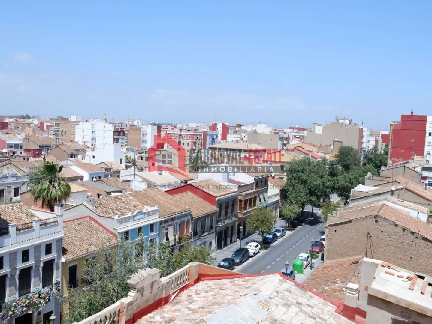 Vista exterior de Apartament de lloguer en Valencia amb Aire condicionat, Moblat i Balcó