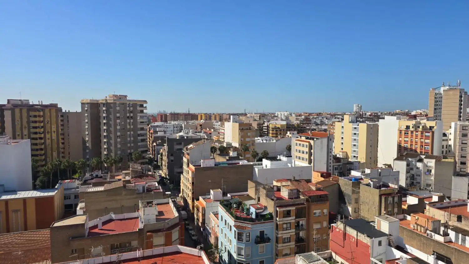 Vista exterior de Piso de alquiler en Castellón de la Plana / Castelló de la Plana con Aire acondicionado y Terraza