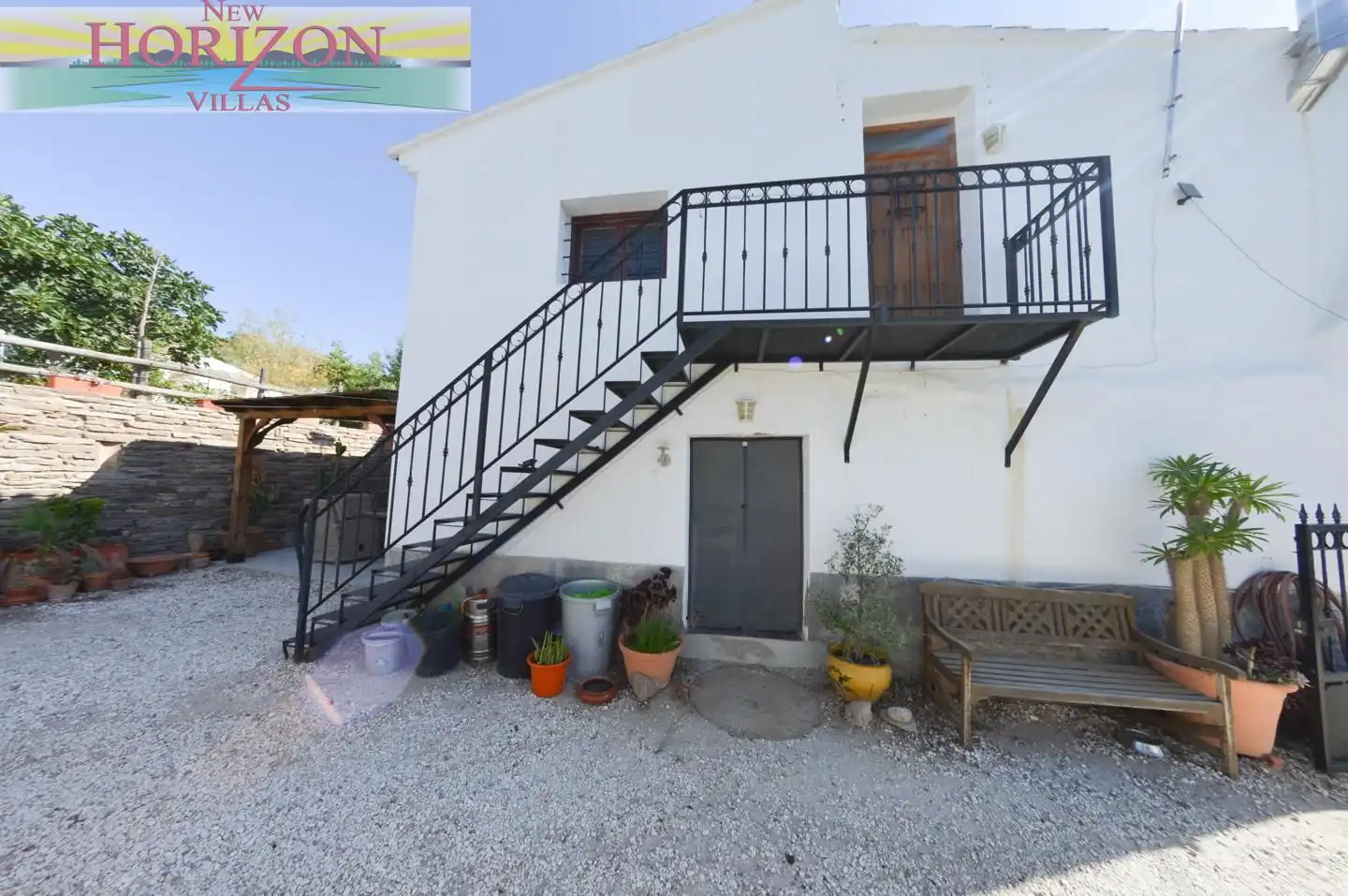 Exterior view of Houses for sale in Lubrín  with Private garden and Terrace