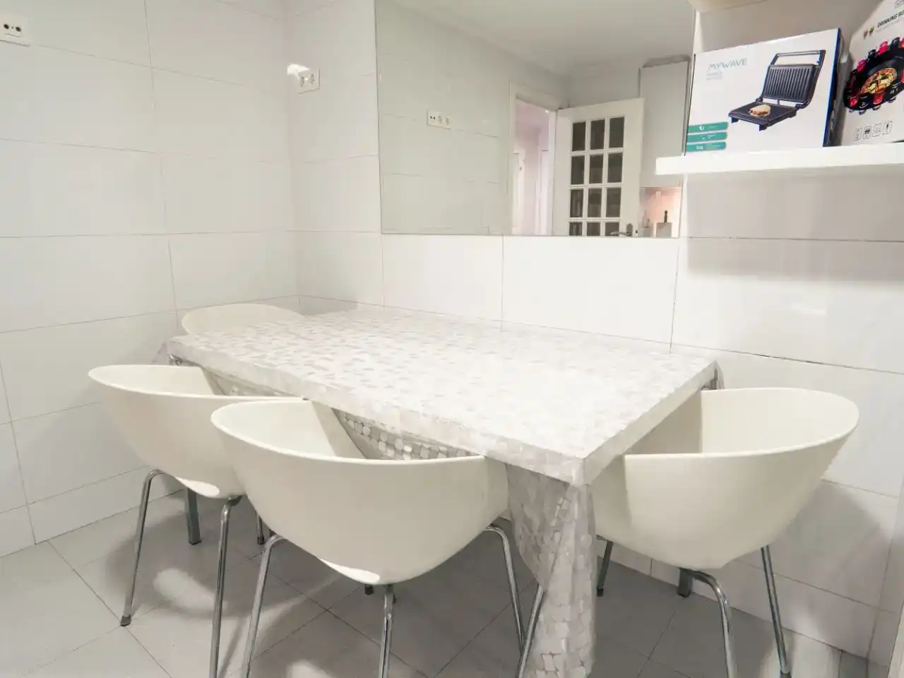 Dining room of Flat for rent in Centro - Echegaray