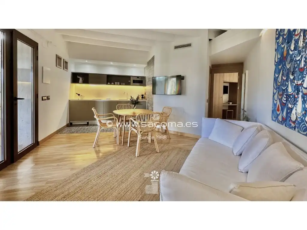 Sala de estar de Apartamento en venta en Son Servera con Aire acondicionado, Jardín privado y Terraza