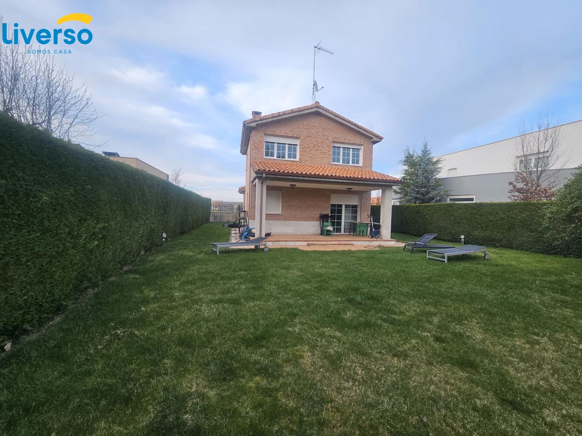 Jardí de Casa o xalet en venda en Castrillo del Val amb Parquet, Terrassa i Piscina