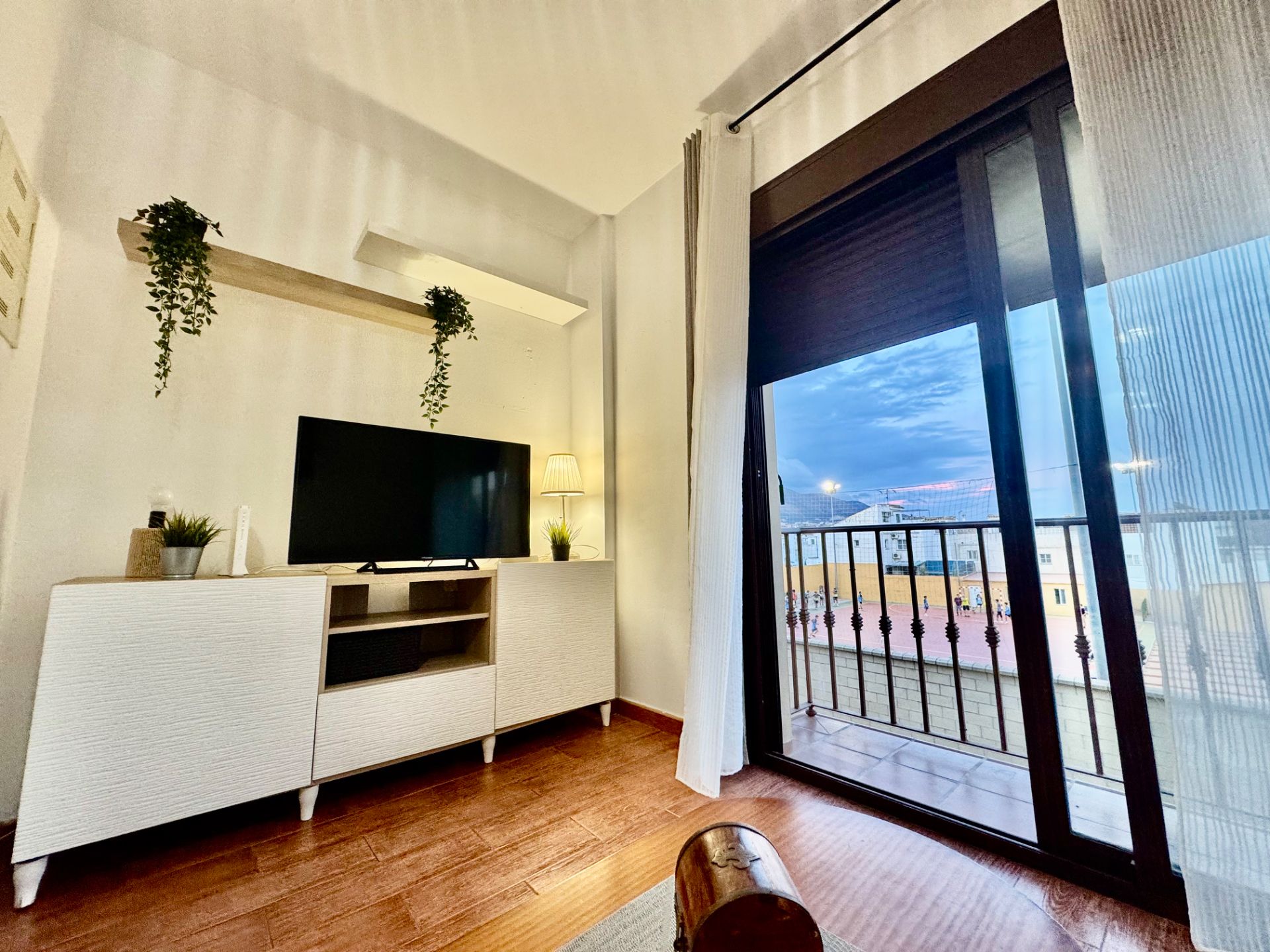 Sala d'estar de Apartament en venda en Mijas amb Aire condicionat, Moblat i Forn