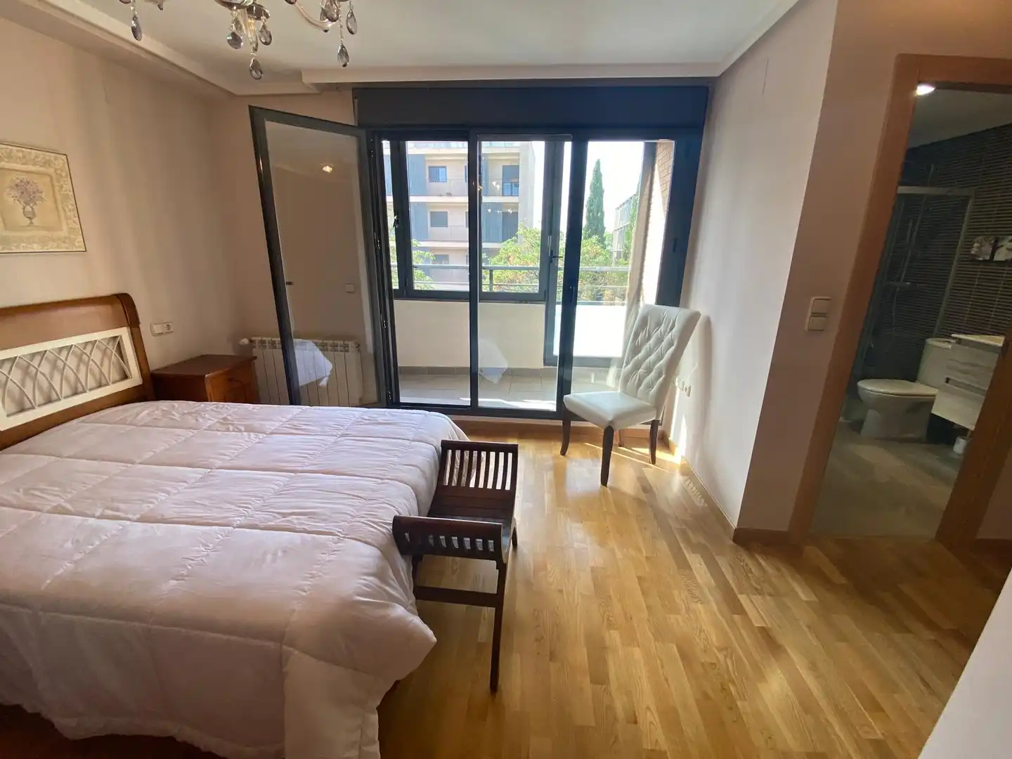 Bedroom of Detached homes for sale in Albacete  with Air Conditioner, Heating and Private garden