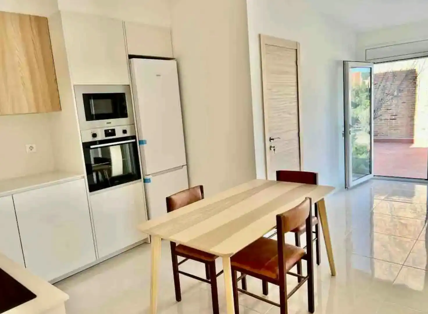 Cocina de Piso para compartir en Barcelona con Amueblado y Lavadora