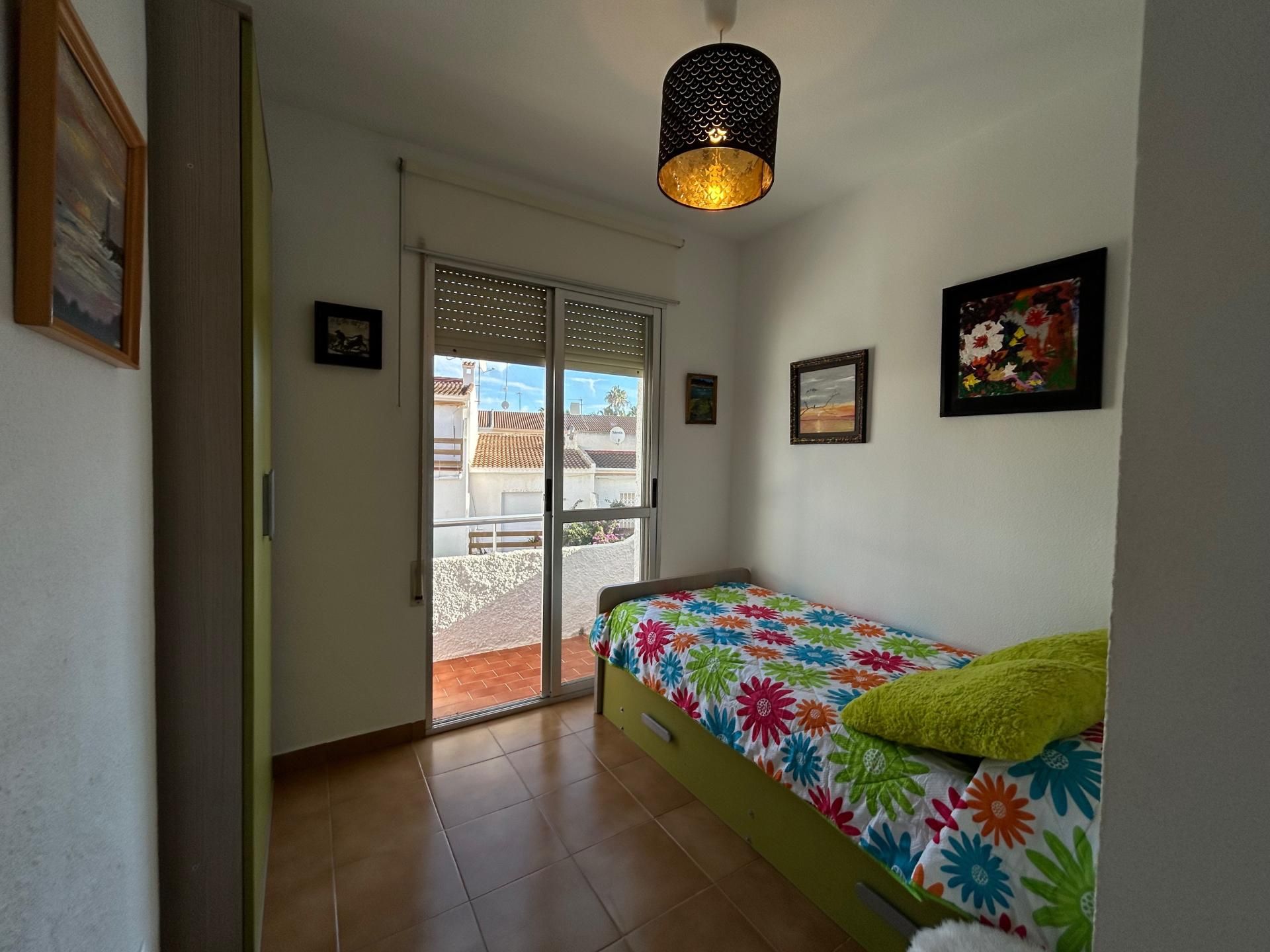 Dormitori de Casa adosada en venda en Peñíscola / Peníscola amb Aire condicionat, Calefacció i Terrassa