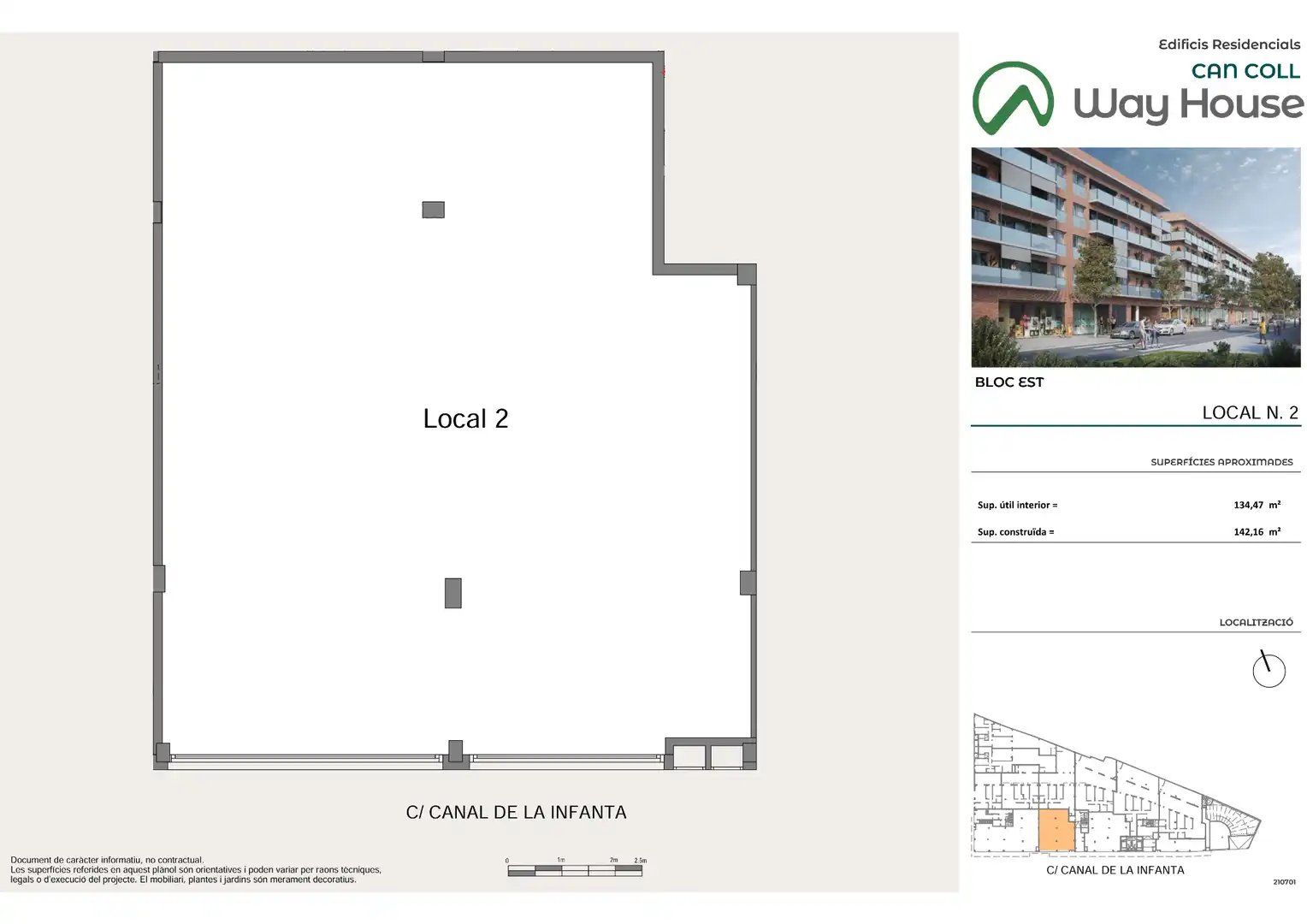 Gewerbefläche zum Verkauf in Carrer del Canal de la Infanta 42