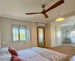 Dormitori de Casa o xalet en venda en Punta Umbría amb Aire condicionat, Jardí privat i Parquet