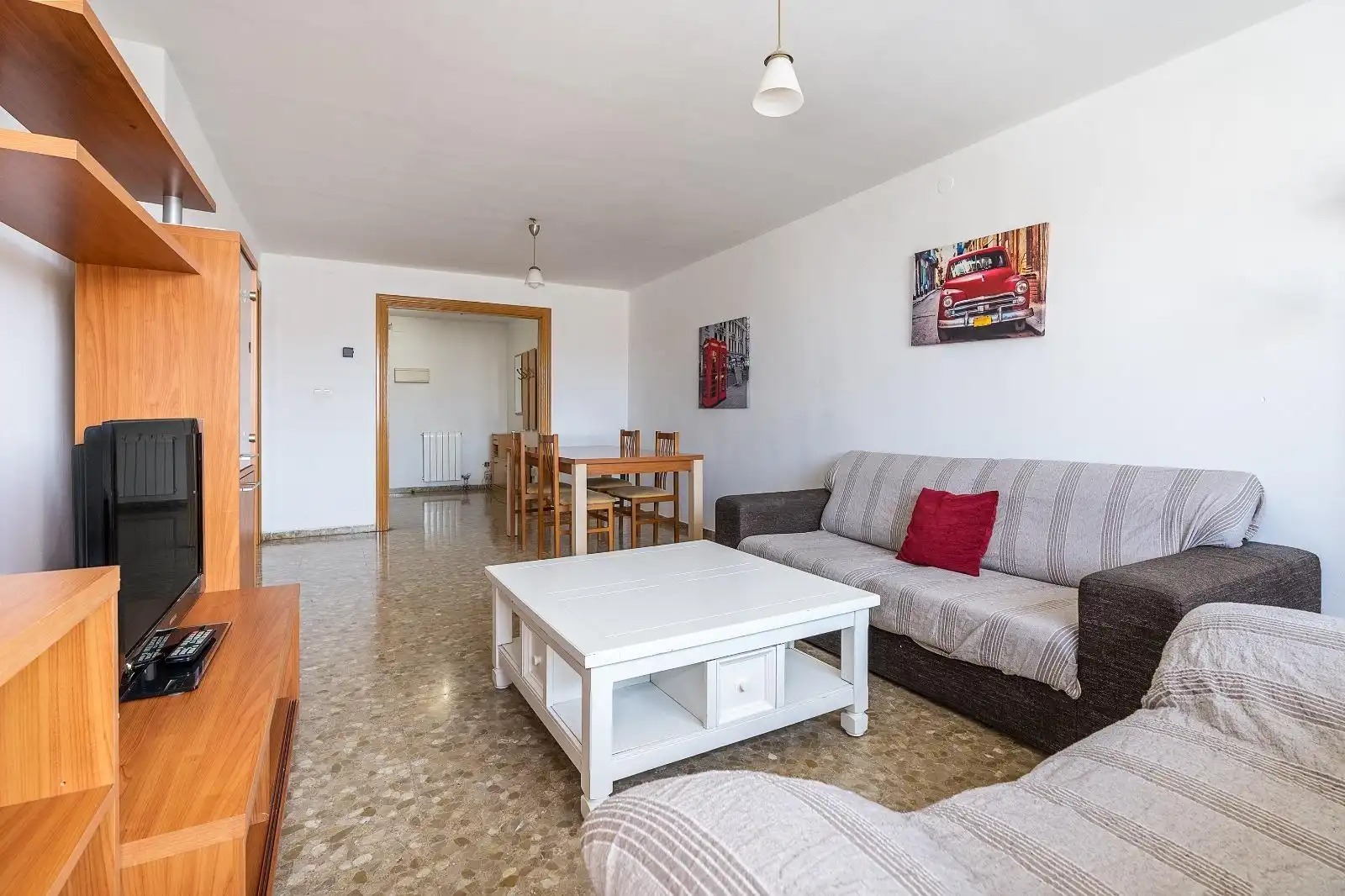Living room of Flat for sale in Granada  with Heating