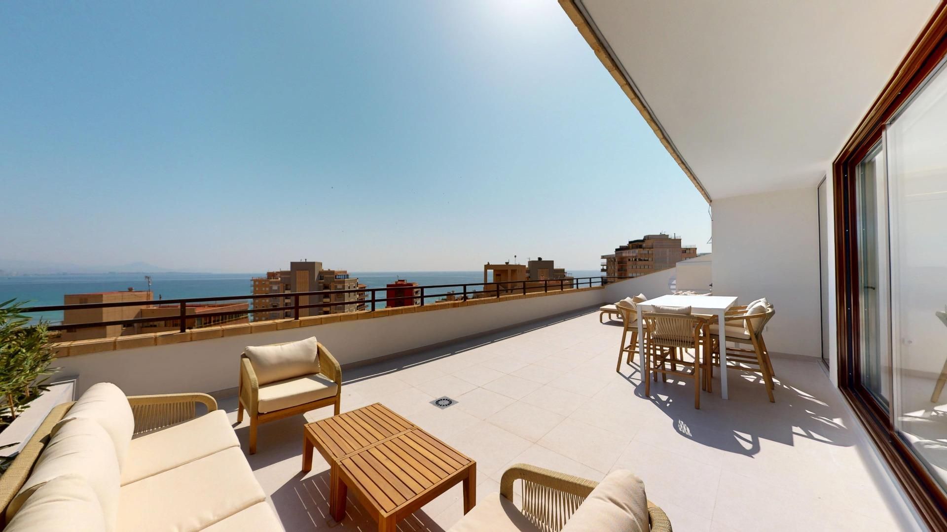 Terrassa de Àtic en venda en Elche / Elx amb Aire condicionat, Jardí privat i Terrassa