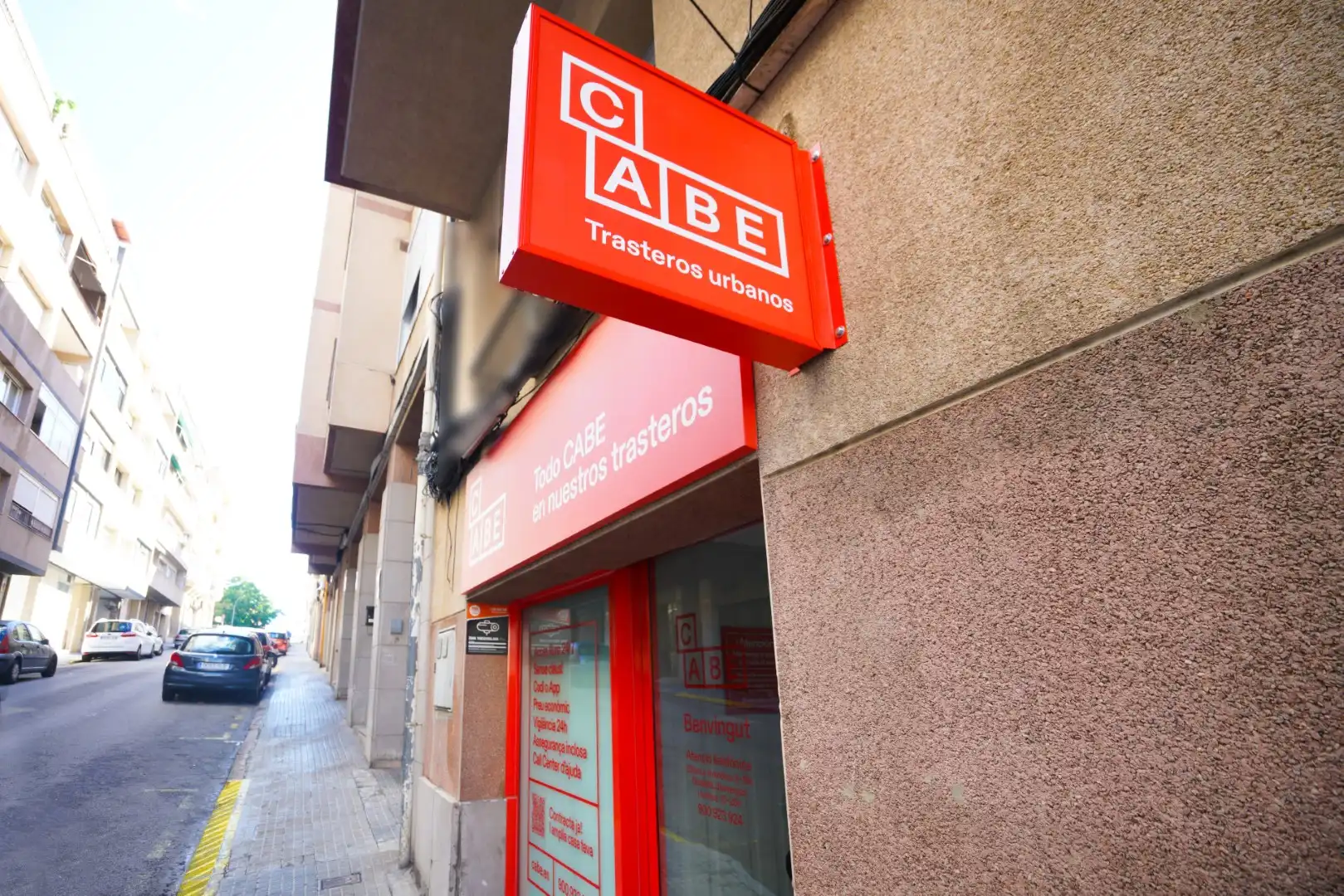Vista exterior de Trastero de alquiler en Terrassa con Alarma