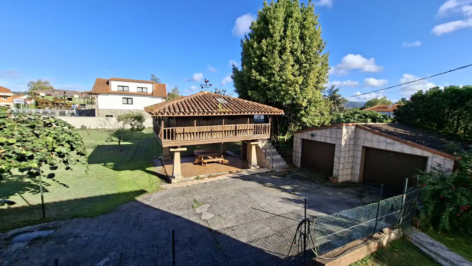 Terraza de Casa o chalet de alquiler en Gijón  con Calefacción, Jardín privado y Parquet