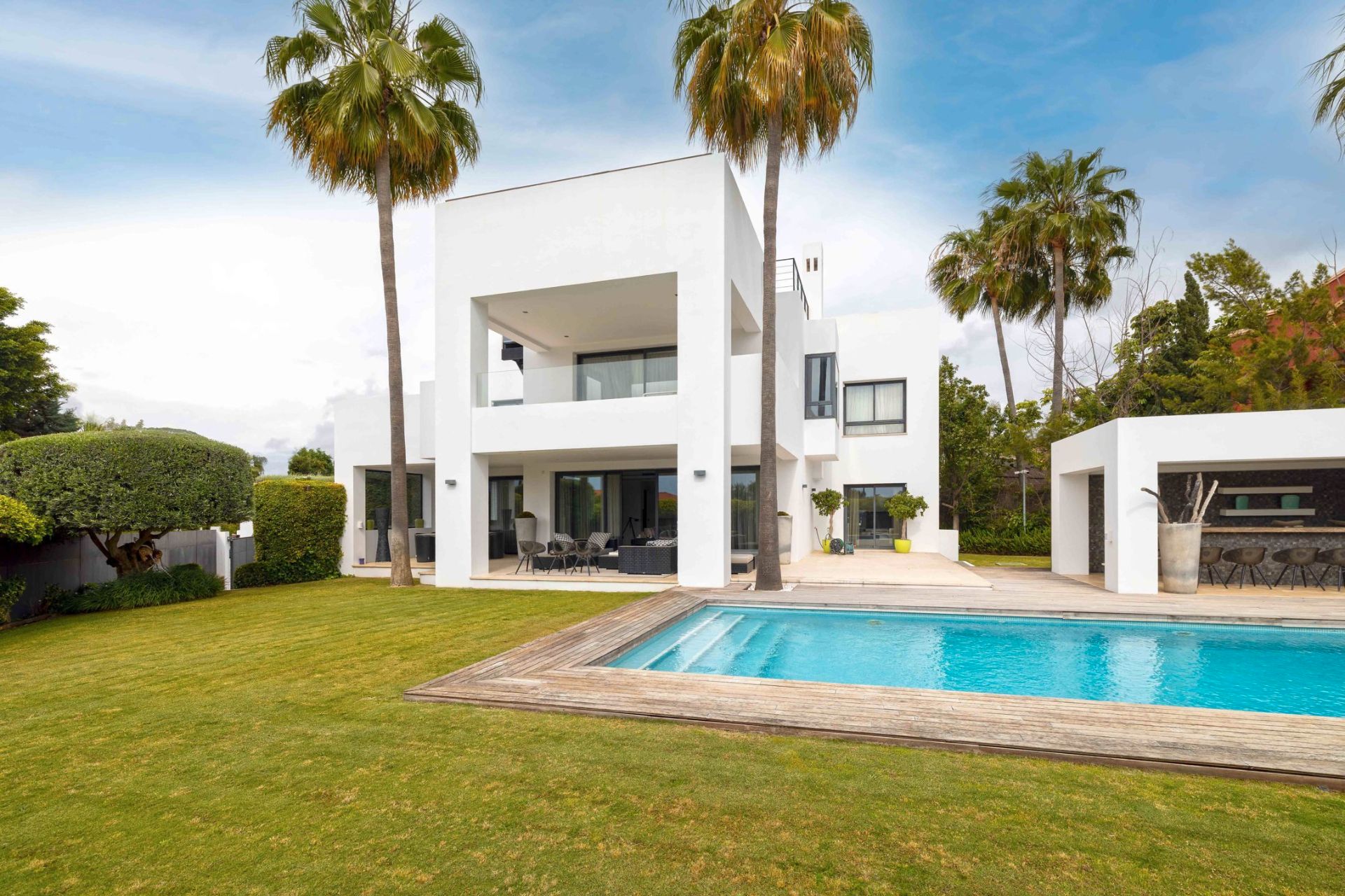 Garden of House or chalet for sale in Marbella  with Air Conditioner, Heating and Private garden