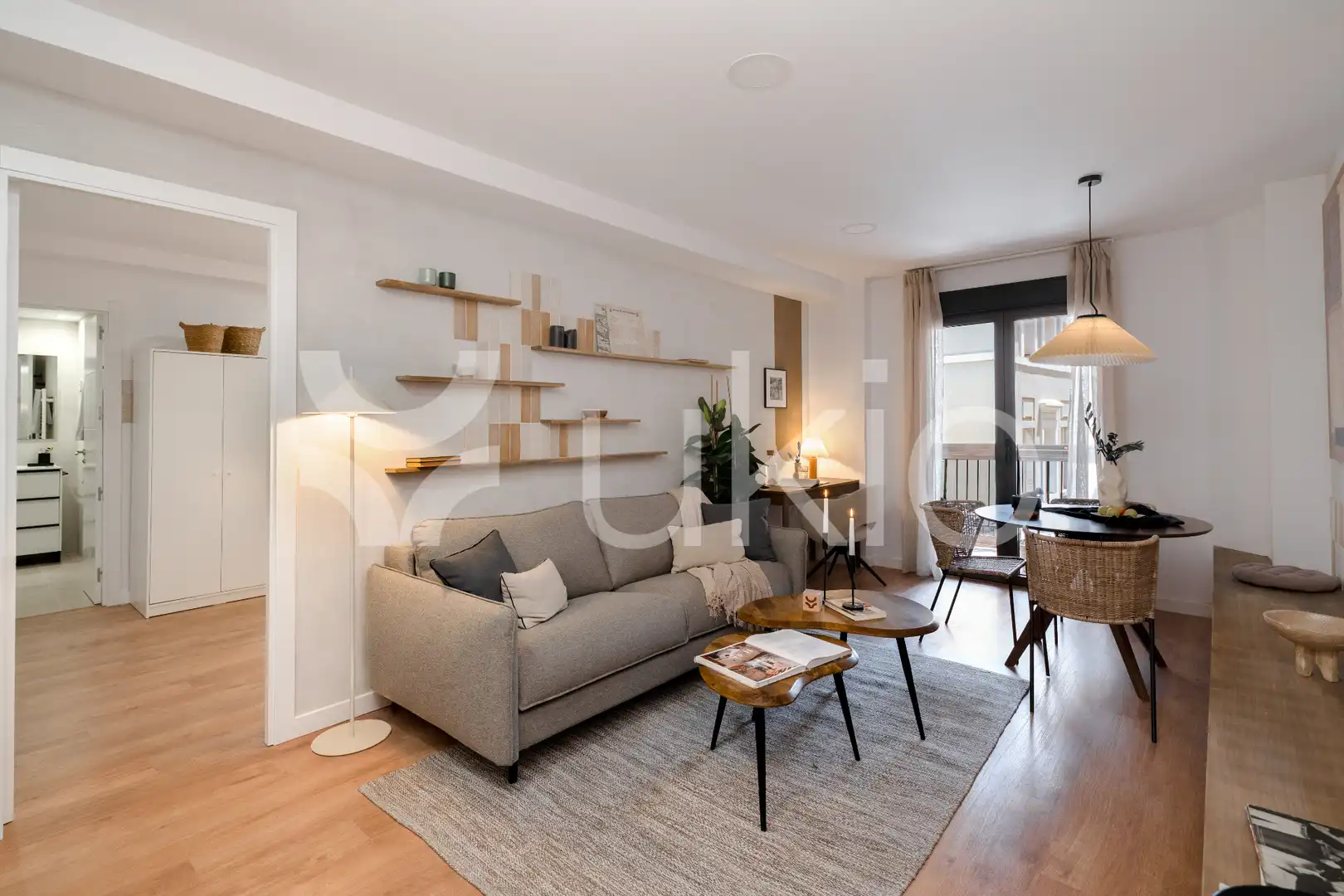 Living room of Apartments for rent in Madrid  with Air Conditioner, Heating and Terrace
