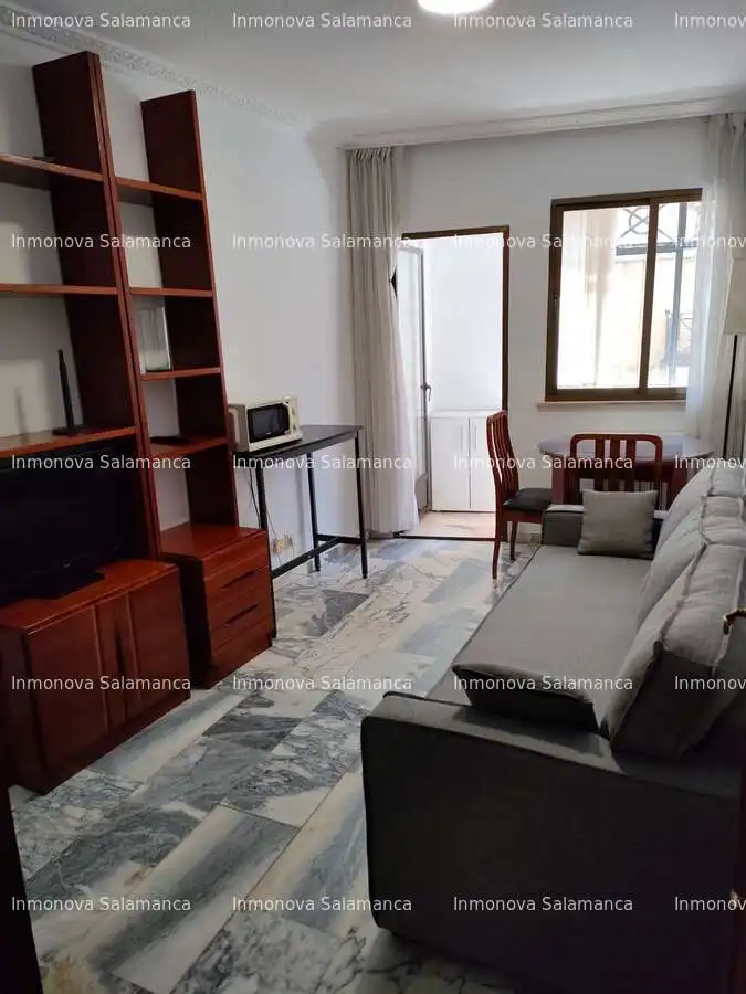 Sala d'estar de Apartament de lloguer en Salamanca amb Calefacció, Terrassa i Moblat