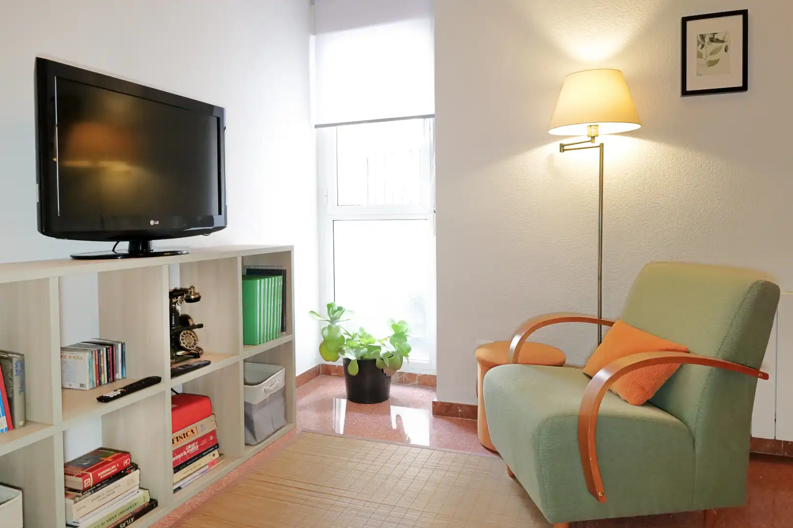 Sala de estar de Piso de alquiler en Jijona / Xixona con Calefacción, Terraza y Amueblado