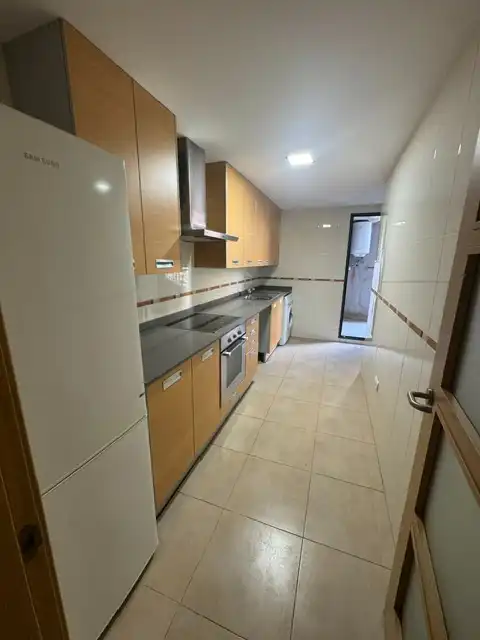 Kitchen of Flat for sale in L'Alcora  with Air Conditioner, Parquet flooring and Furnished