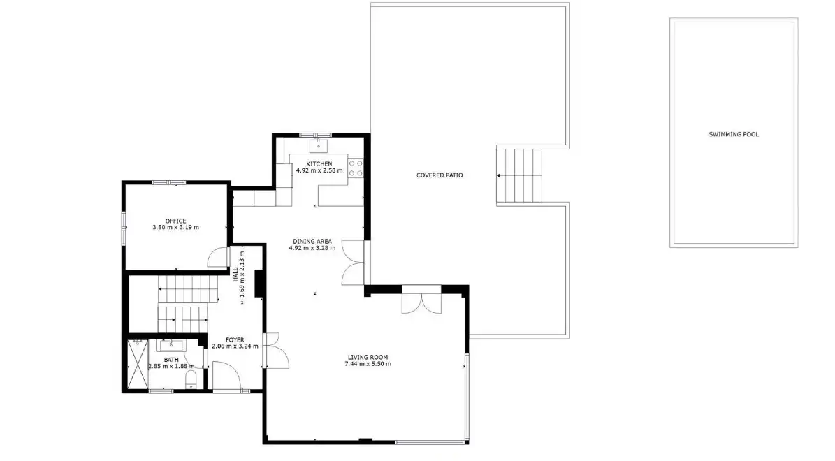 Casa con piscina en venta en Pueblo - Urbanizaciones, imagen 45