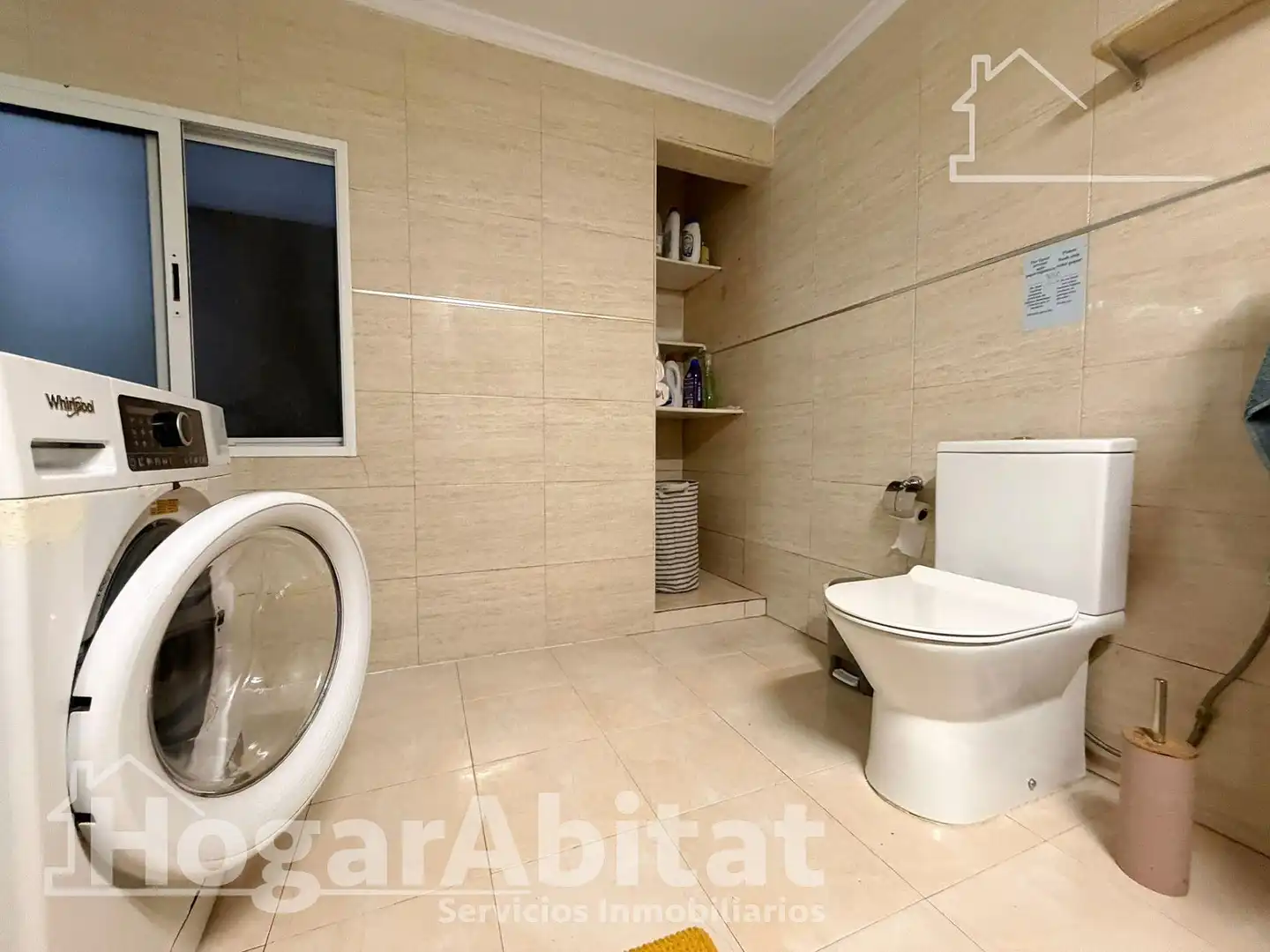 Badezimmer von Wohnung zum Verkauf in Sagunto / Sagunt mit Klimaanlage und Terrasse