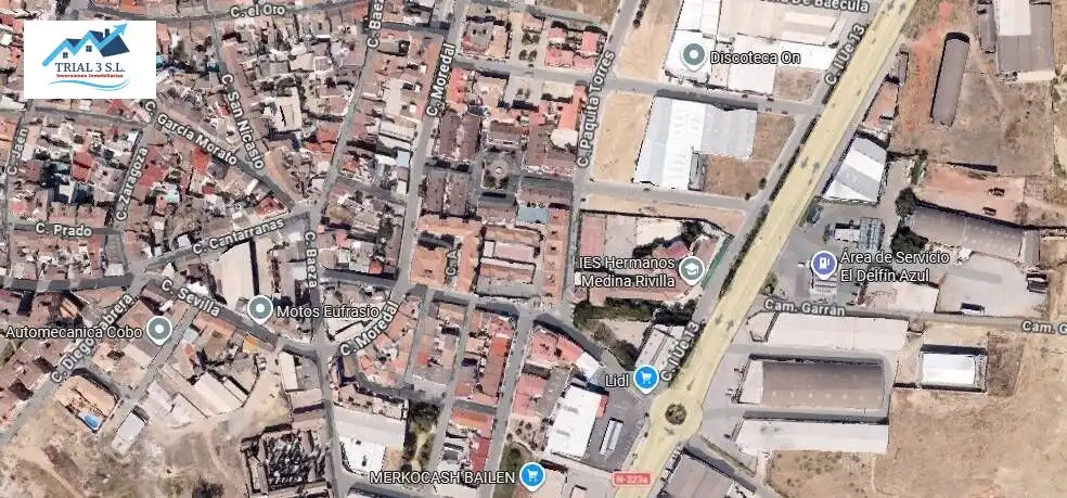Vista exterior de Pis en venda en Bailén