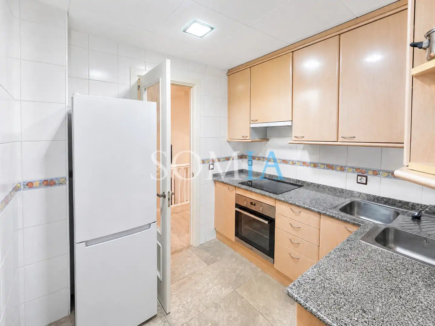 Cocina de Planta baja en venta en Santa Maria de Palautordera con Aire acondicionado, Calefacción y Jardín privado
