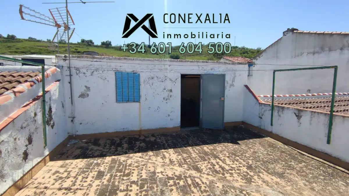 Vista exterior de Casa o chalet en venta en Pruna con Trastero y Balcón