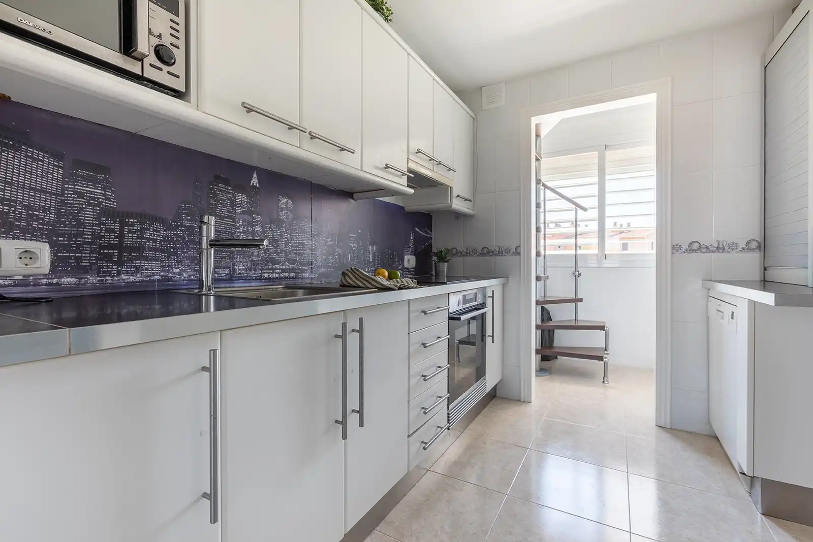 Cuina de Dúplex en venda en Llucmajor amb Aire condicionat, Jardí privat i Terrassa