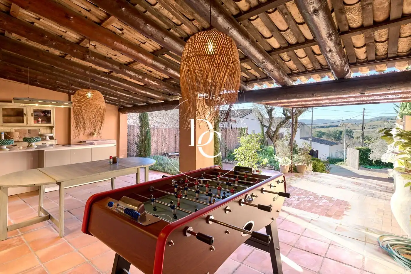 Terraza de Casa o chalet en venta en Torrelles de Foix con Aire acondicionado, Calefacción y Jardín privado