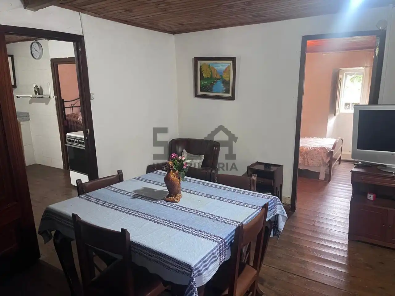 Menjador de Casa o xalet en venda en Lobeira amb Jardí privat