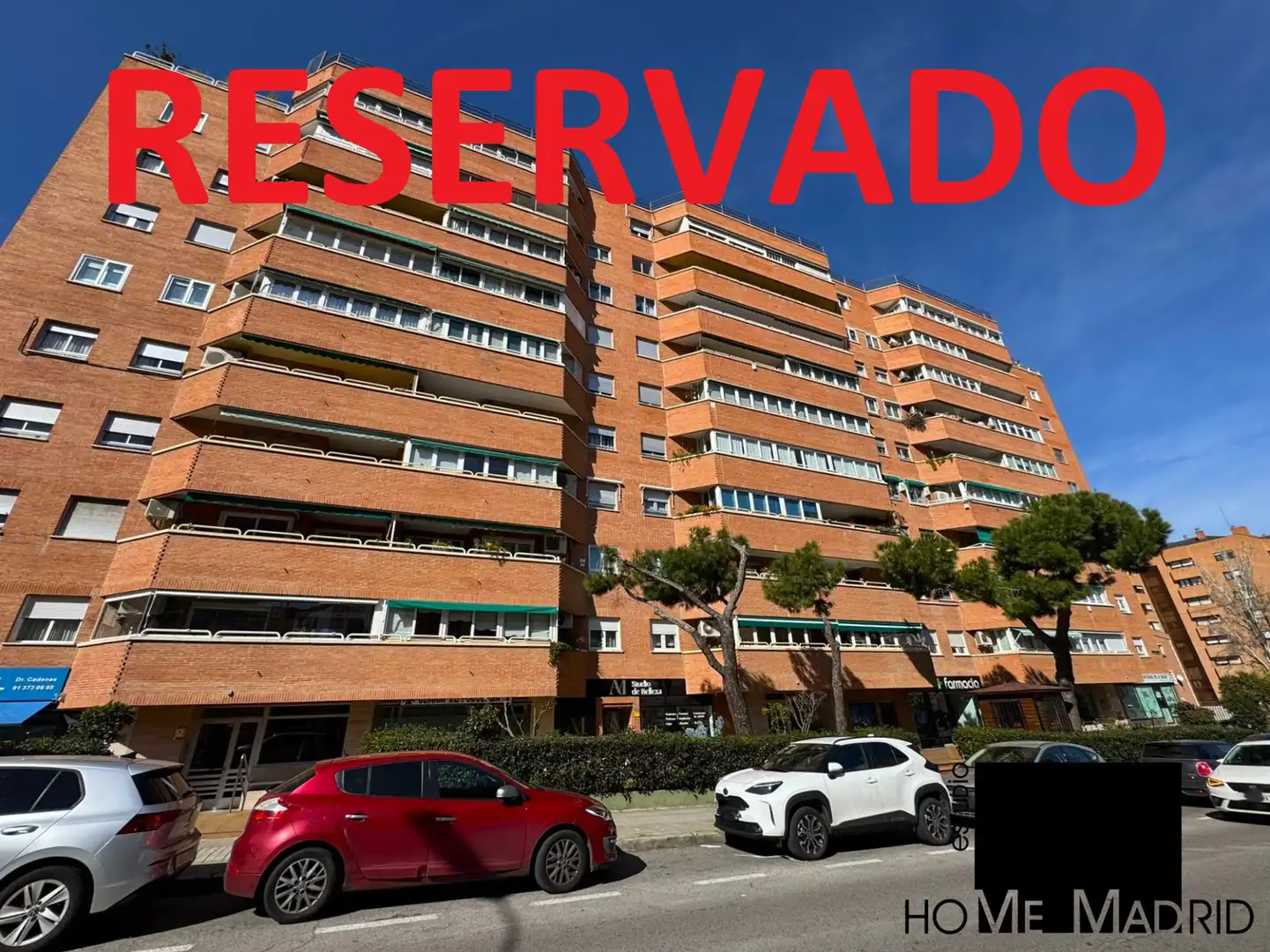 Vista exterior de Piso en venta en Madrid con Calefacción, Parquet y Terraza