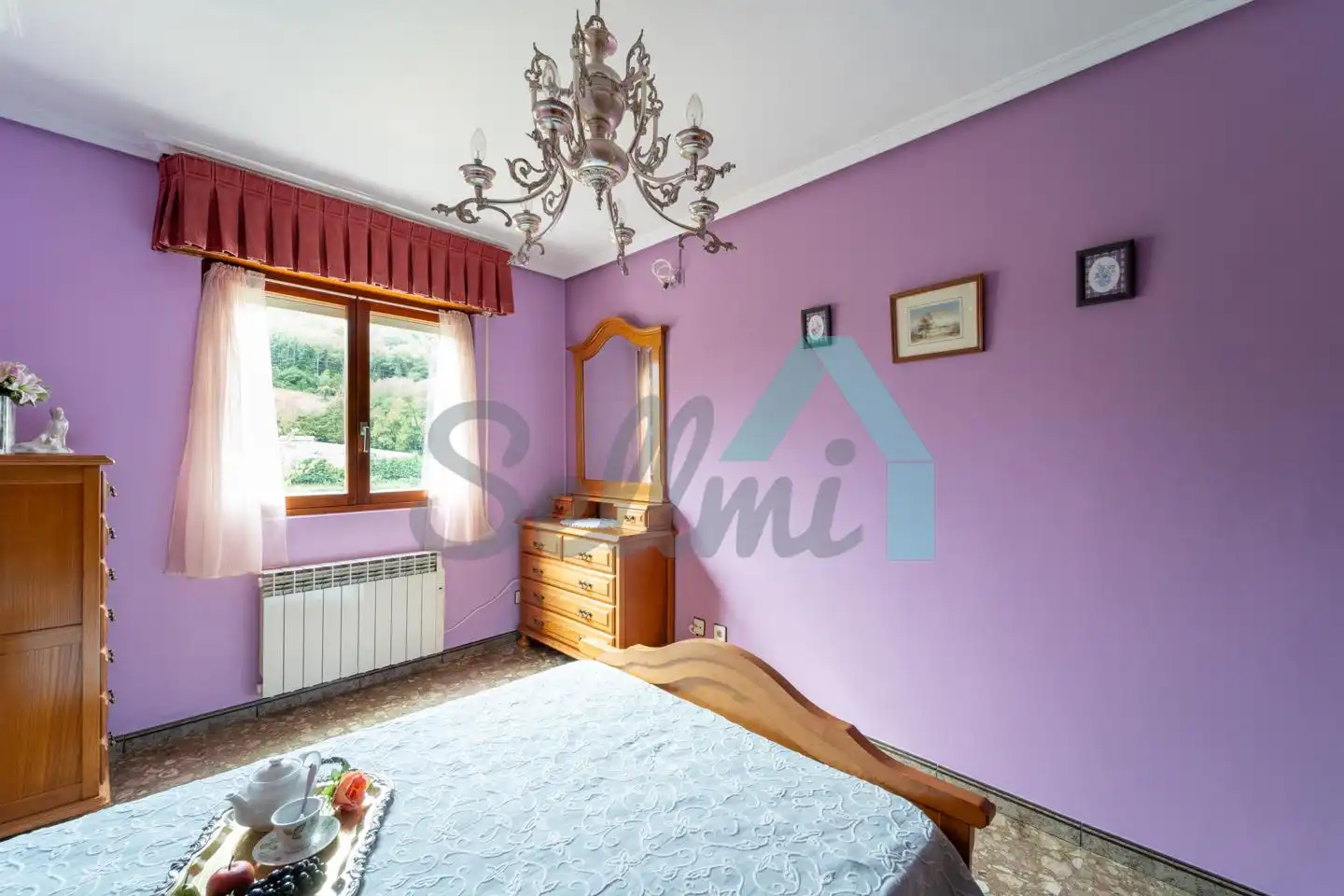 Bedroom of Flat for sale in Allande  with Heating, Terrace and Storage room
