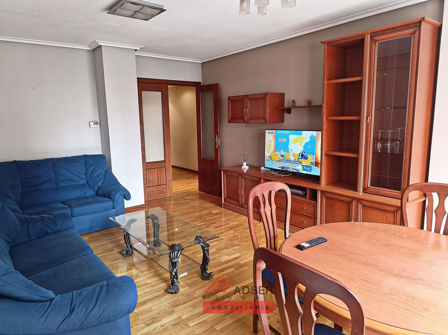 Living room of Flat for sale in  Logroño  with Heating, Parquet flooring and Storage room