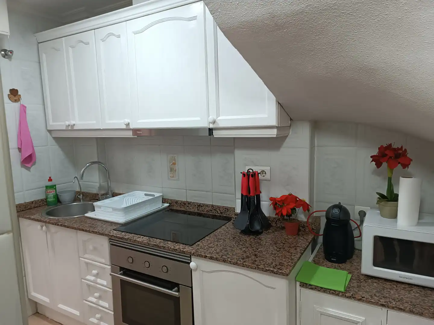 Cuina de Casa o xalet de lloguer en Santa Pola amb Aire condicionat, Terrassa i Moblat