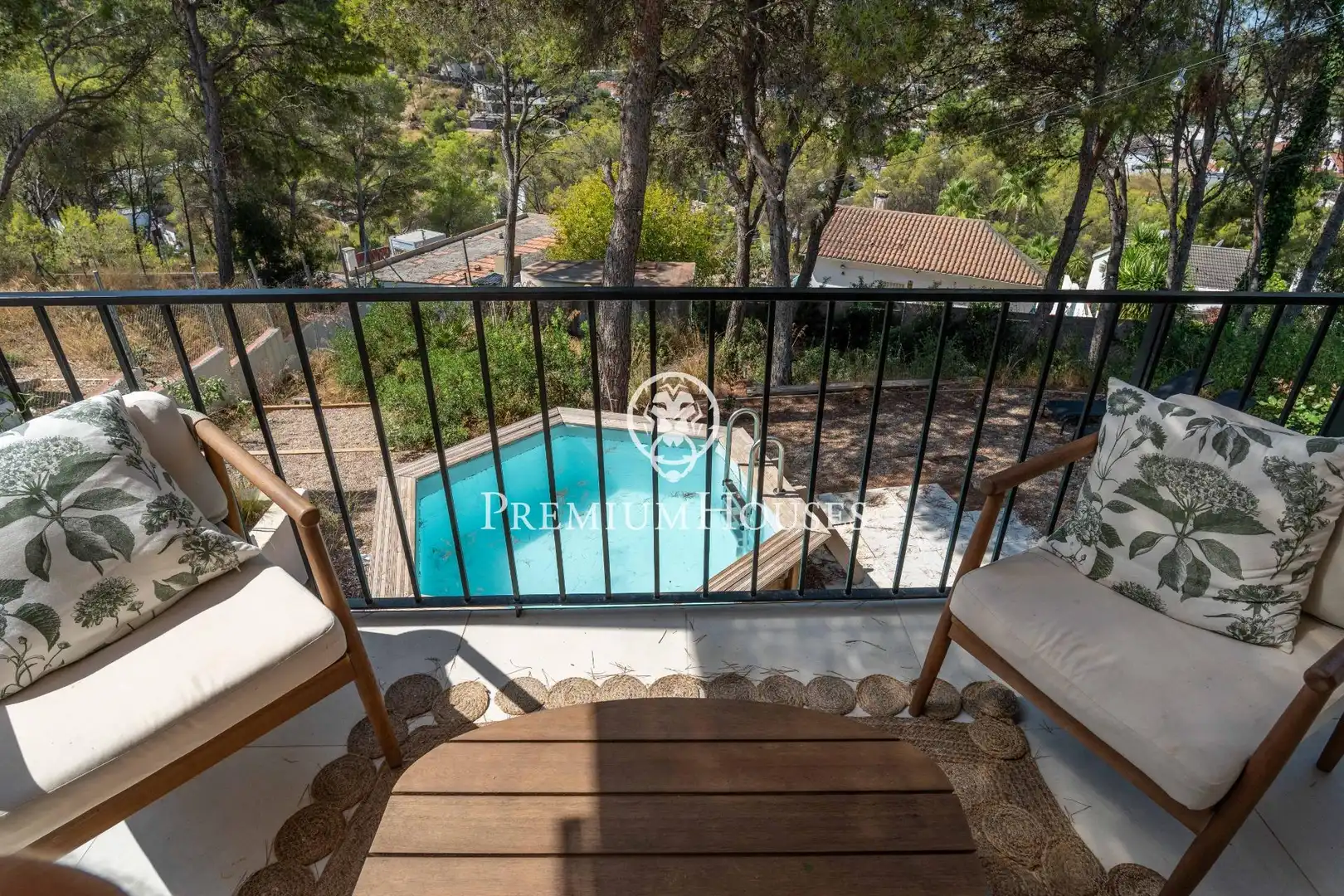 Terrassa de Casa o xalet en venda en Sant Pere de Ribes amb Aire condicionat, Calefacció i Jardí privat