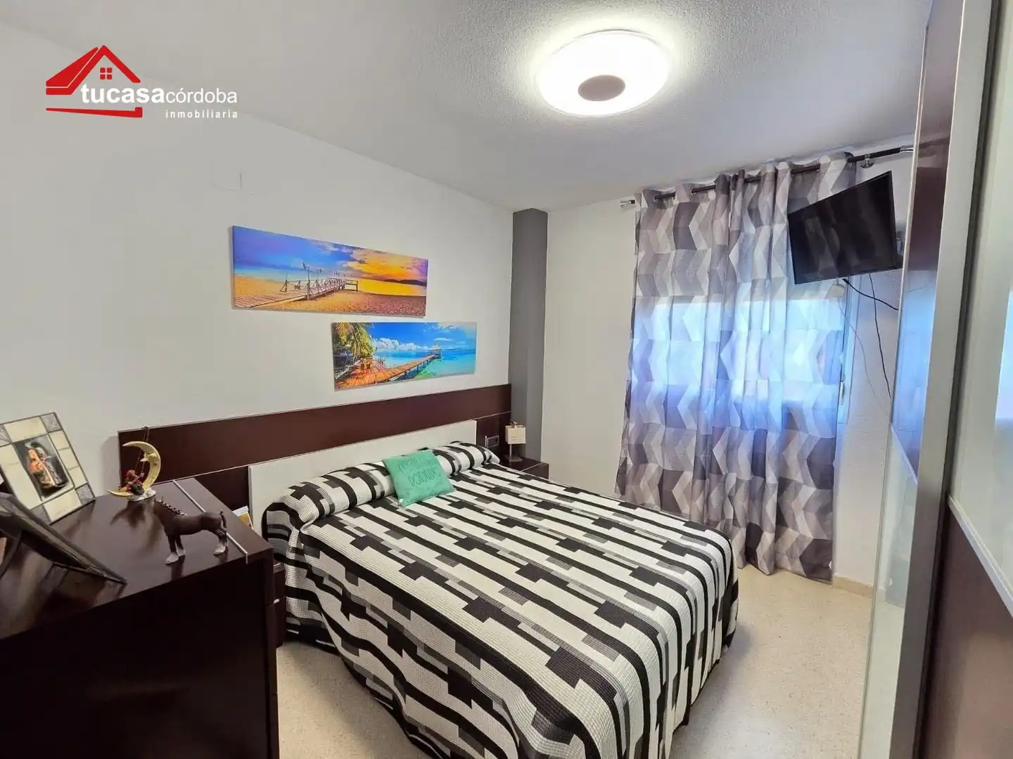 Schlafzimmer von Wohnung zum Verkauf in Córdoba mit Klimaanlage und Abstellraum