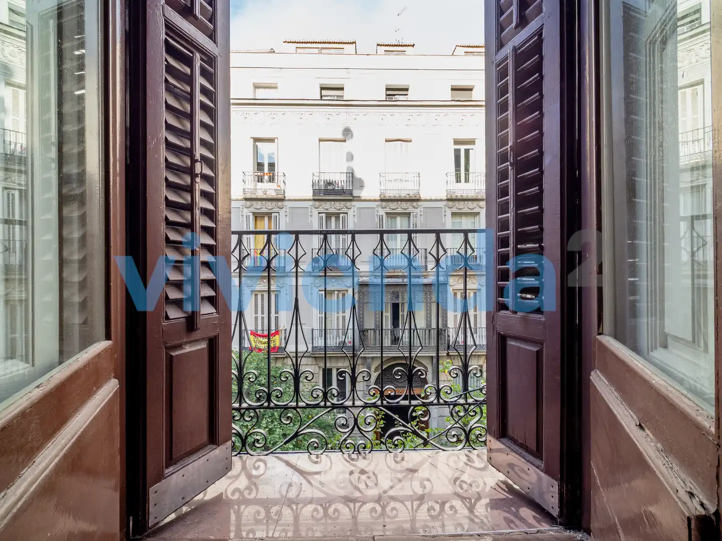 Vista exterior de Piso de alquiler en Madrid con Aire acondicionado y Calefacción