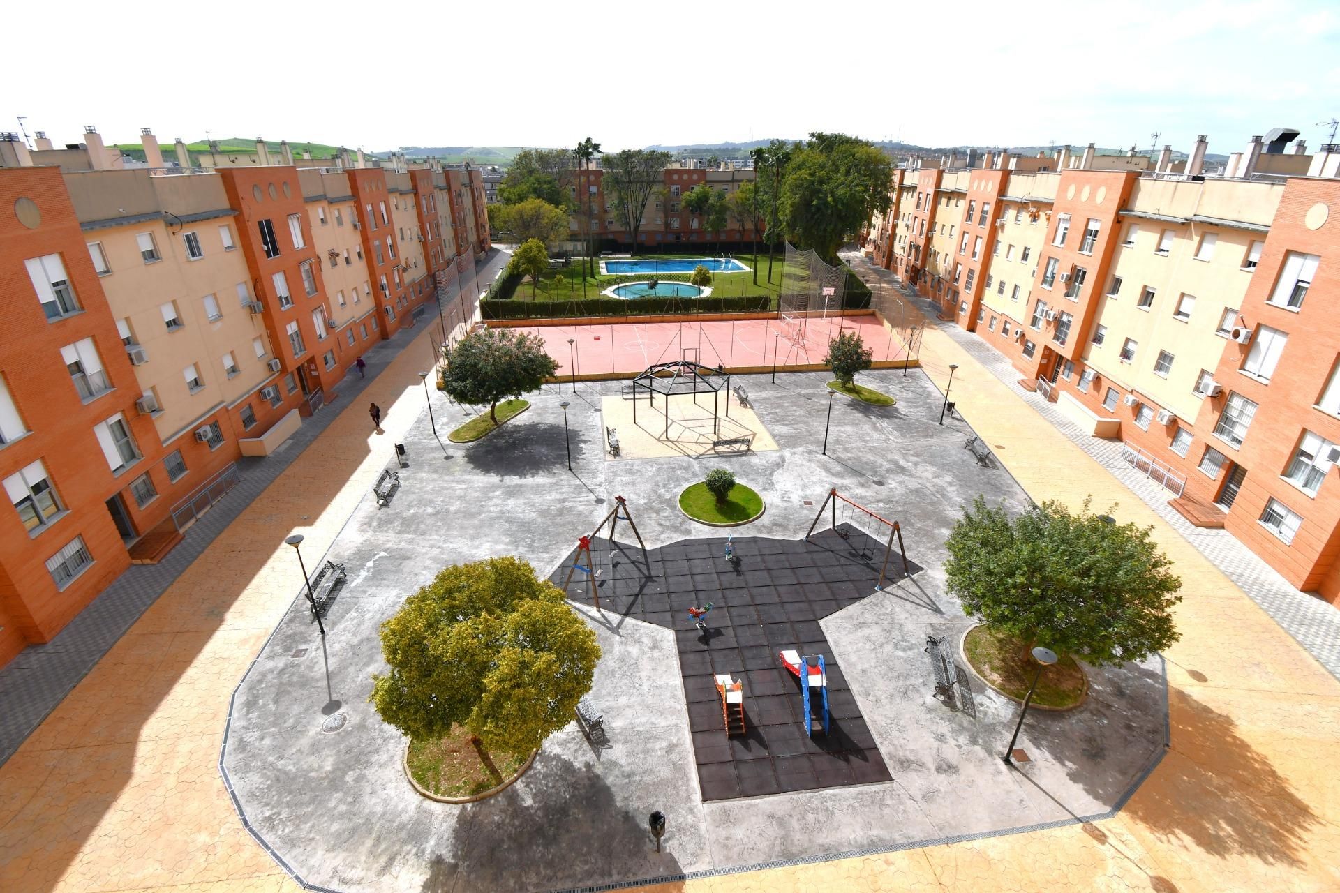 Exterior view of Flat for sale in Jerez de la Frontera  with Community pool